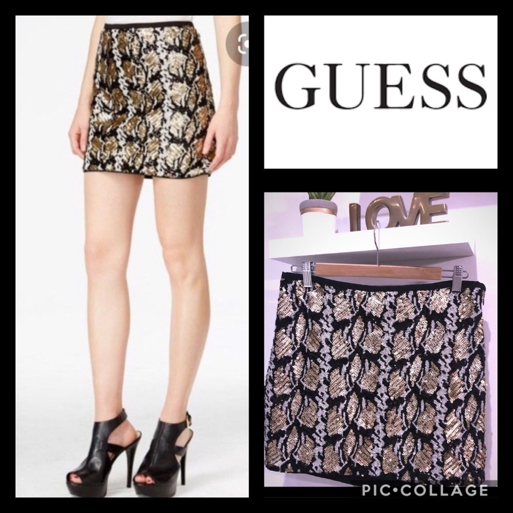 Guess sequinned mini
